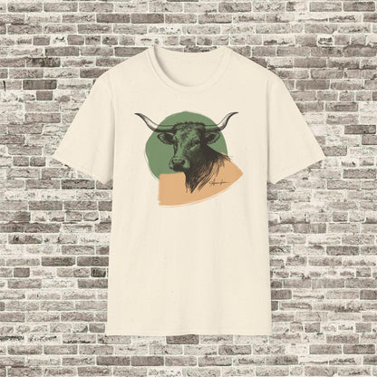 Longhorn Sketch Tshirt