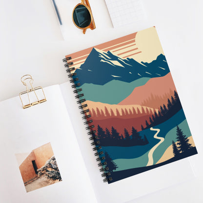 Mountain Spiral Notebook