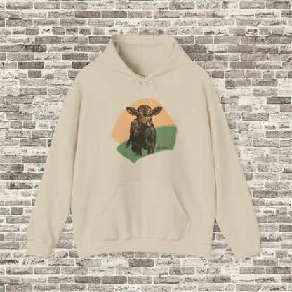 Calf Sketch Hoodie