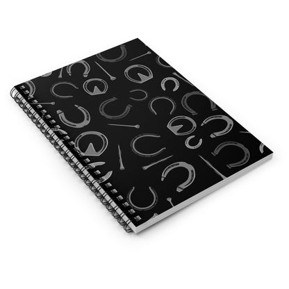 Horseshoe Spiral Notebook