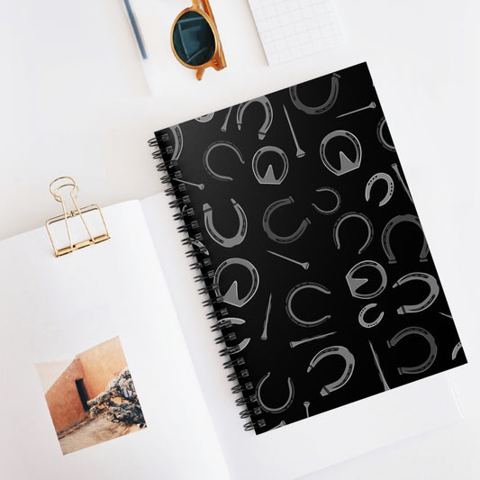 Horseshoe Spiral Notebook