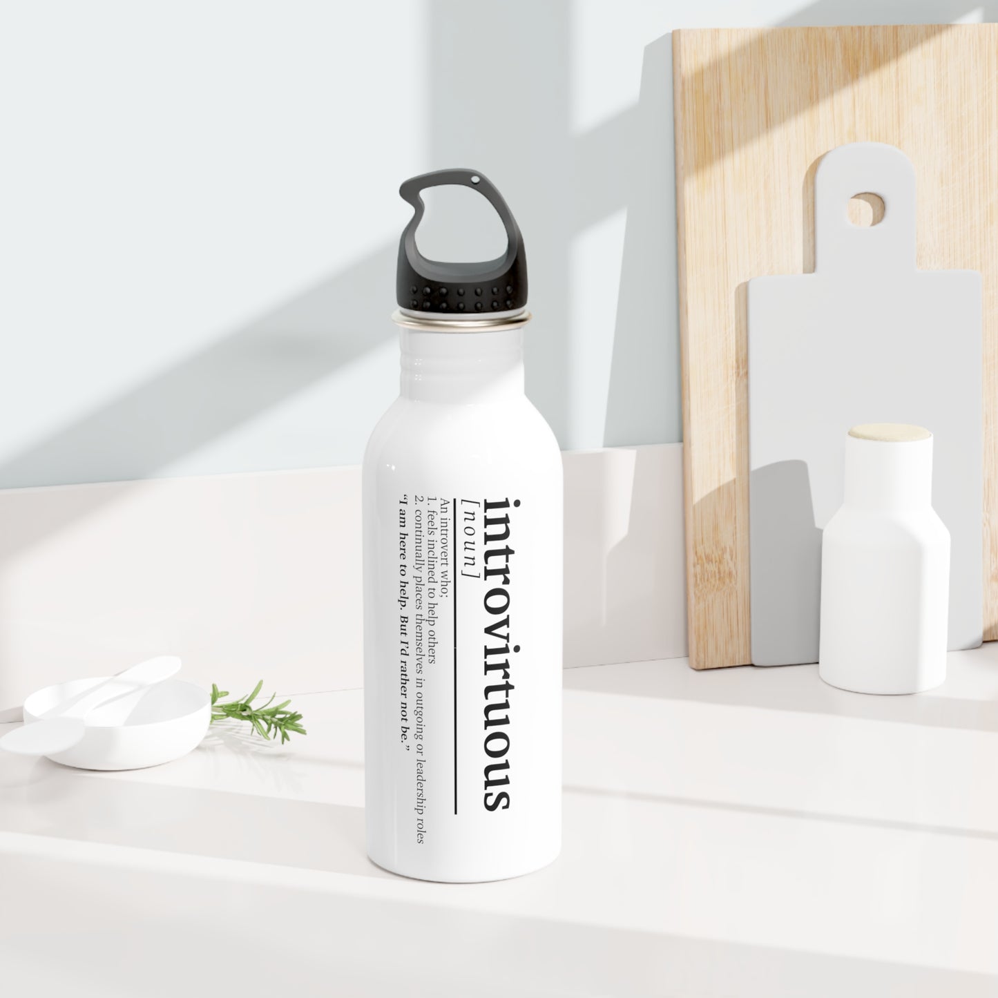 Introvirtuous Water Bottle